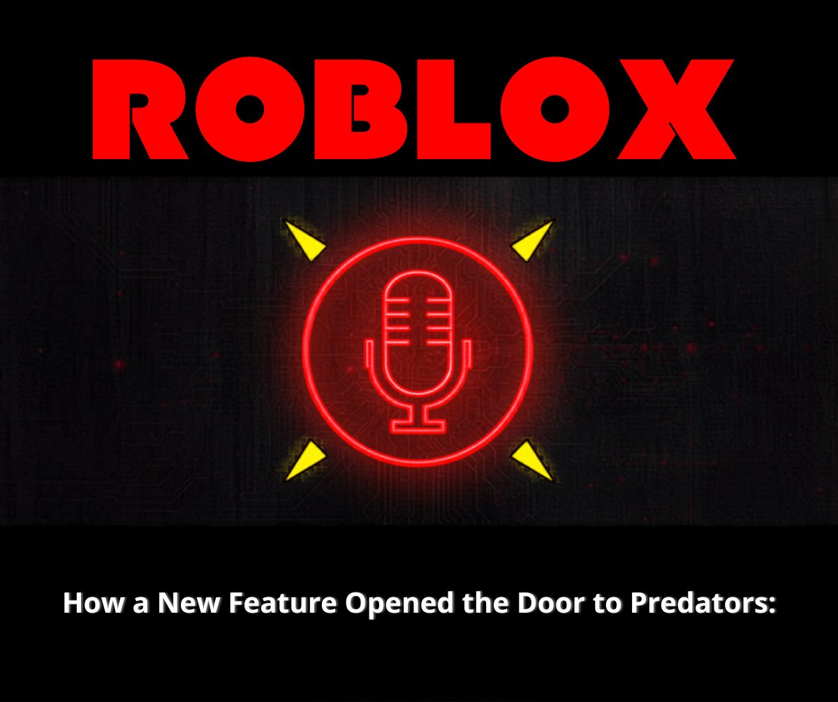 Roblox voice chat danger and child safety risks