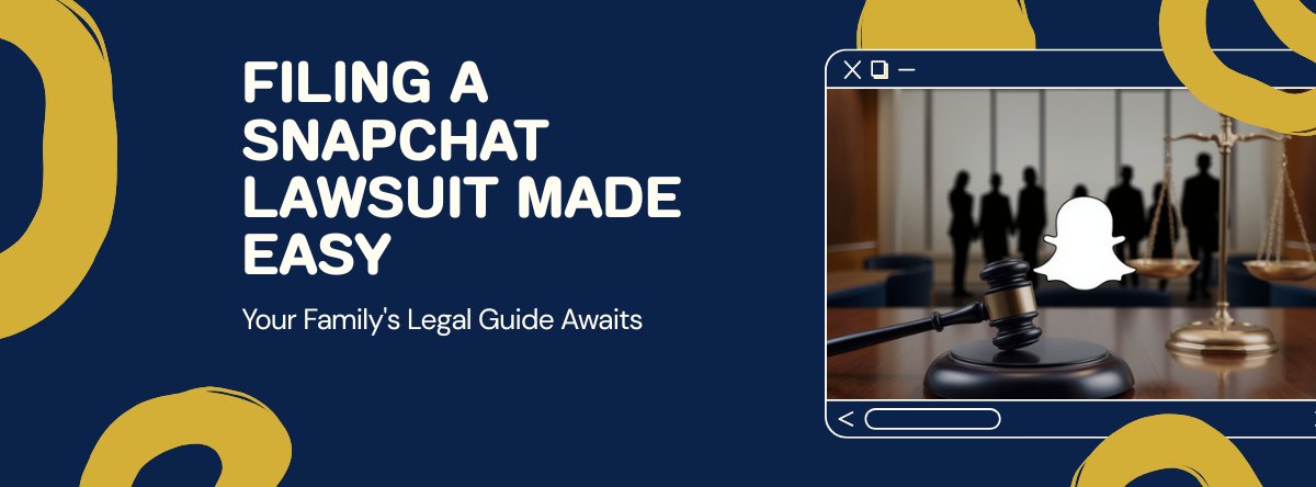 How to file a Snapchat abuse lawsuit guide for families showing legal consultation and court documents for child exploitation cases